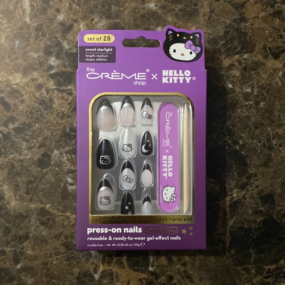HELLO KITTY PRESS-ON NAILS